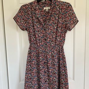 Floral Button Down Dress
